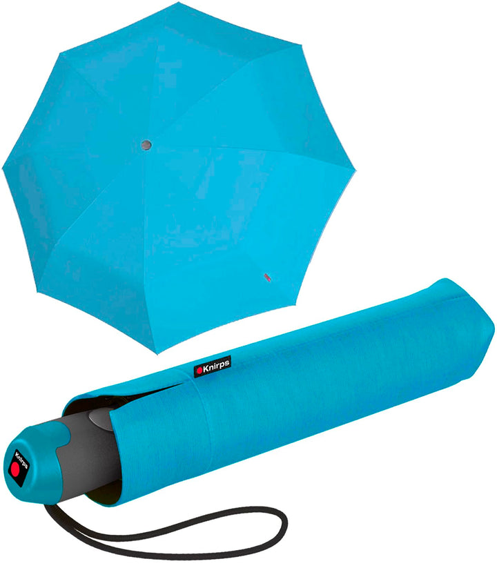 Knirps Taschenschirm E.200 Medium Duomatic Aqua-aqua, Aqua-aqua