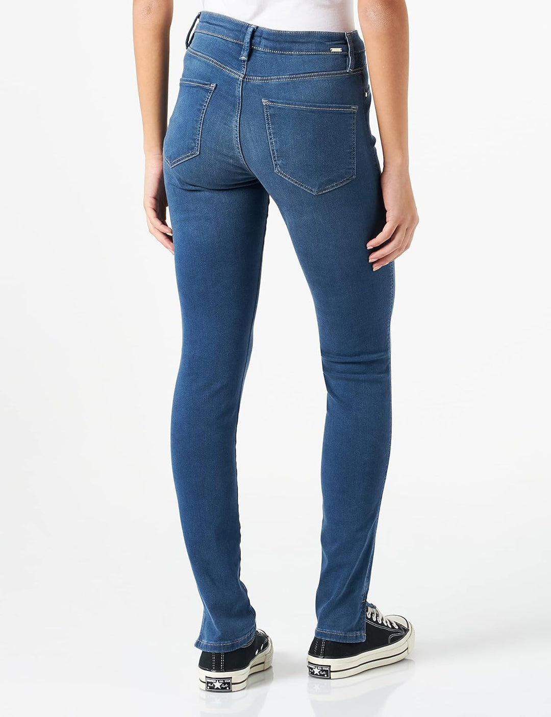 s.Oliver BLACK LABEL Damen 150.10.202.26.180.2110504 Pants 34W / 30L Premium Blue, 34W / 30L Premium
