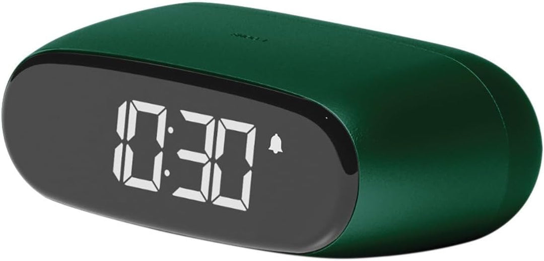 Lexon Minu Mini-Wecker, kompakt, mit VA-LCD-Display, Touchscreen-Bedienung, Snooze-Funktion und Hint
