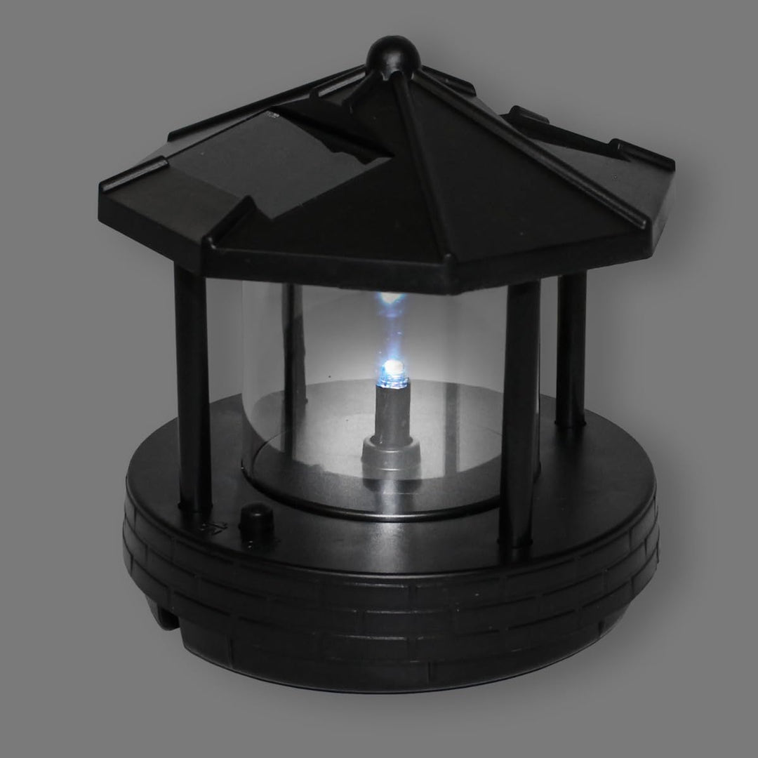 Ersatzkopf für Solar-Leuchtturm – kompatibel mit Roter Sand 50 oder 80cm – drehend oder blinkend – m