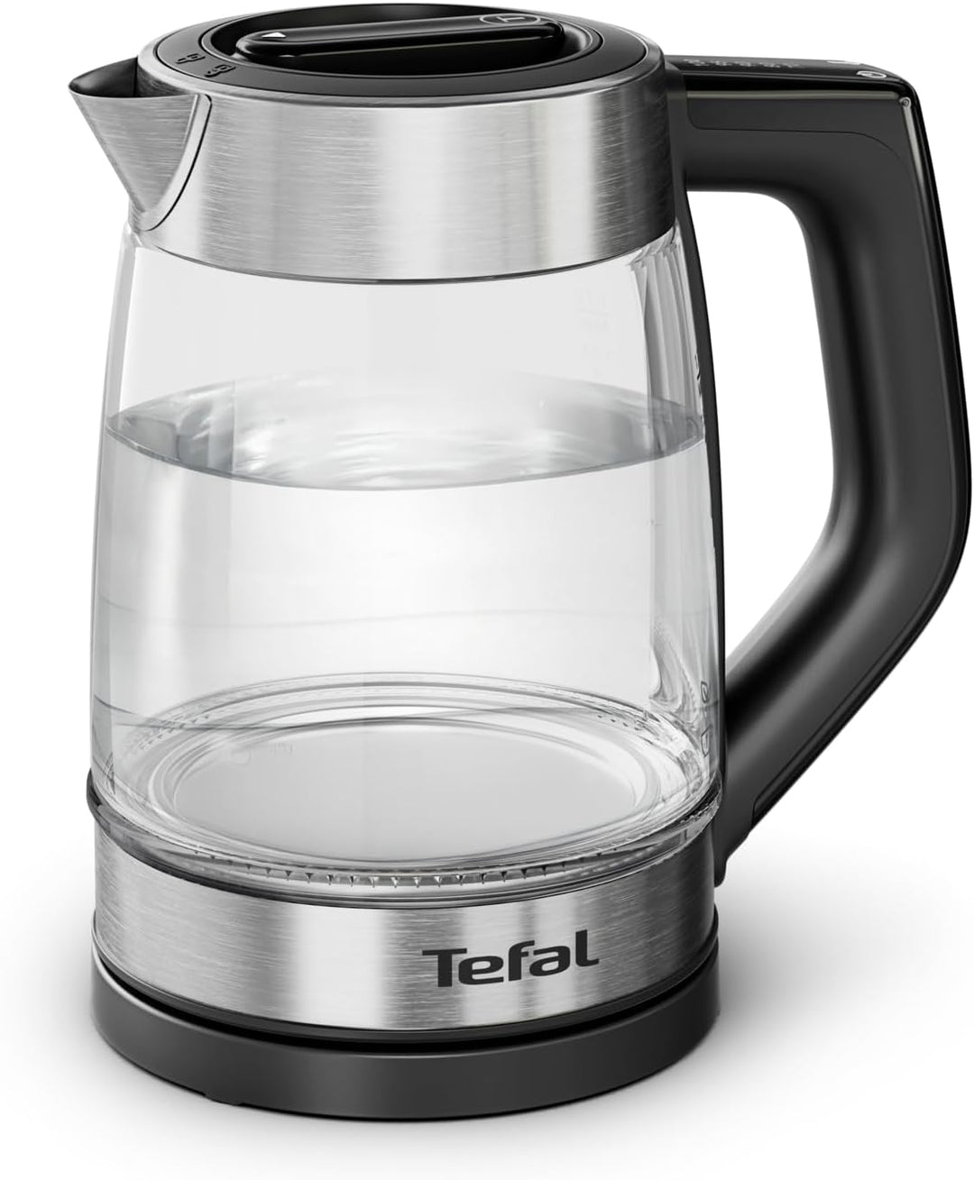Tefal Express elektrischer Wasserkocher, 1,7 Liter, Griffsteuerung, 5 Temperaturstufen, Farbanzeige,