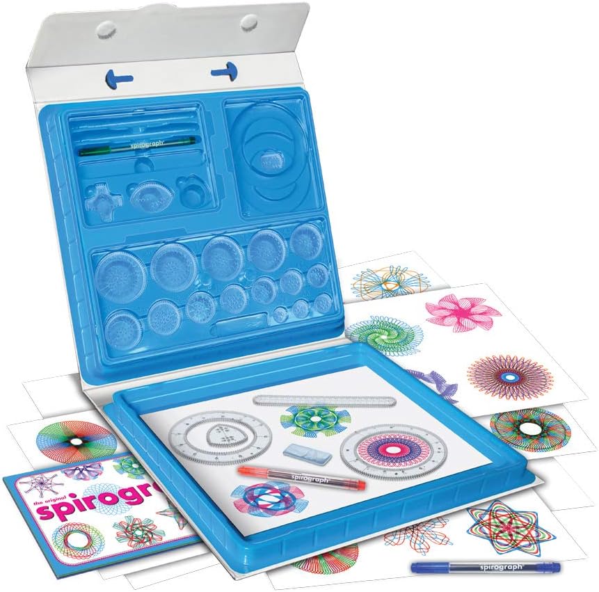 The Original Spirograph - Deluxe Set - Arts and Crafts - Kids Aged 8 Years and Up - Gift for Boy or