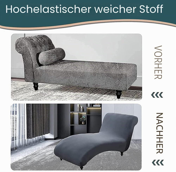 CHNSHOME Chaiselongues Schonbezüge für Wohnzimmer Chaiselongue Abdeckung Stretch Liegesessel Schonbe