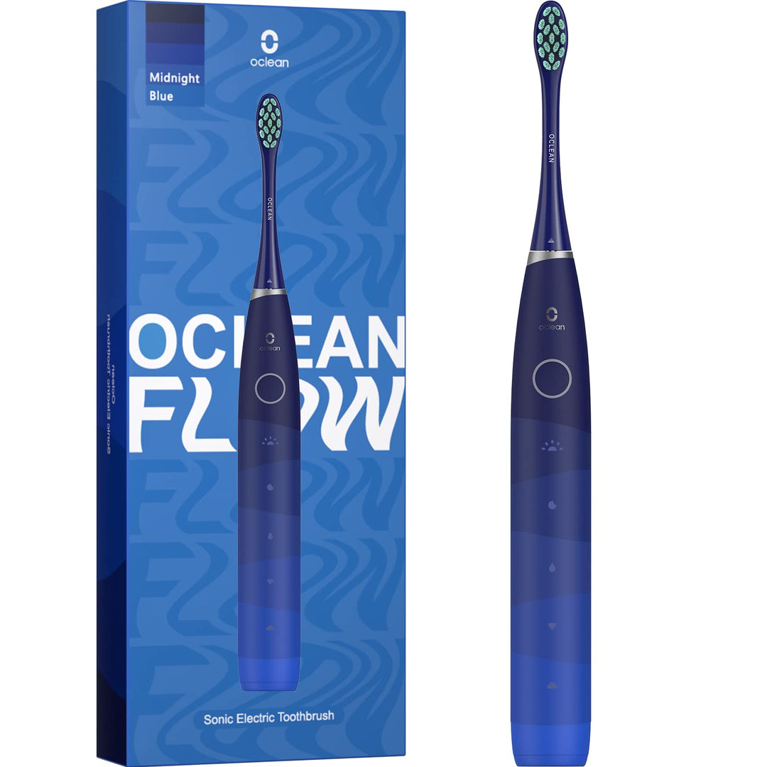 Oclean Flow Elektrische Zahnbürste, Schallzahnbürste mit 180 Tage Akkulaufzeit, 5 Putzmodi Zahnbürst