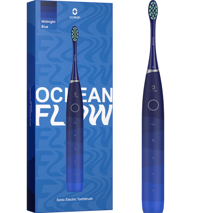 Oclean Flow Elektrische Zahnbürste, Schallzahnbürste mit 180 Tage Akkulaufzeit, 5 Putzmodi Zahnbürst