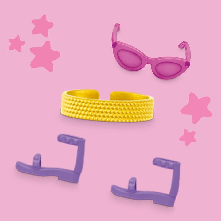 Play-Doh Barbie Glitzer & Edelsteine Accessoire-Pack Accessoire-Pack Glitzer & Edelsteine, Accessoir