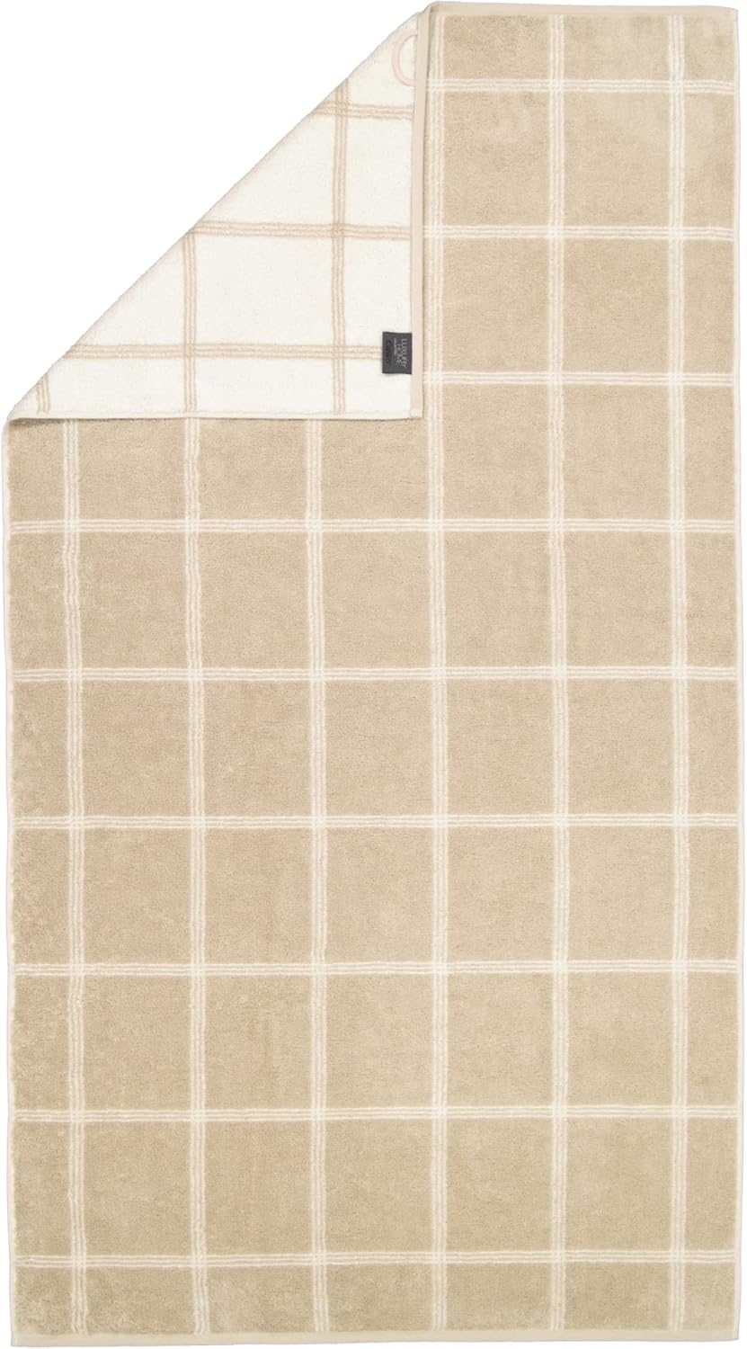 Cawö Luxury Home Duschtuch Two-Tone 604 | 33 Sand - 80 x 150 Duschtuch 80 x 150 cm, Duschtuch 80 x 1