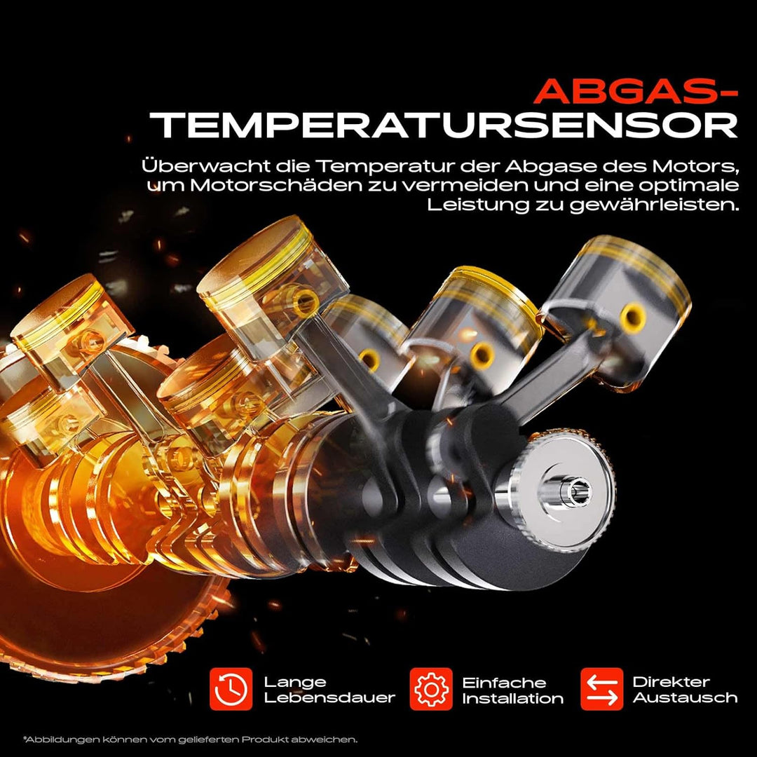 Abgastemperatur Sensor 2 Pins für C-Klasse W204 S204 C180 C200 C220 E-Klasse W211 S211 W251 V251 E20