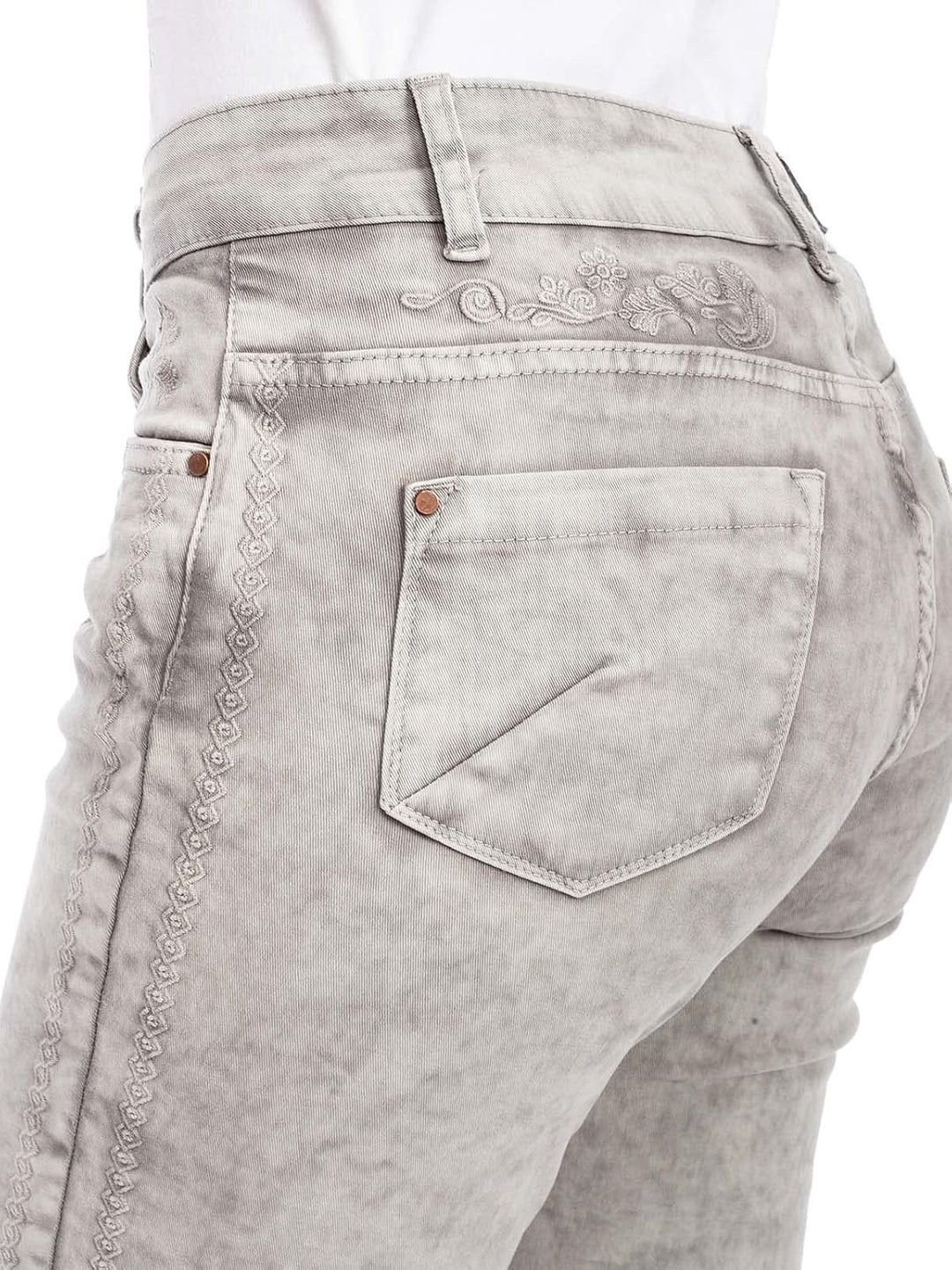 Hangowear Damen Jeanshose HENDRINA 36 Grau, 36 Grau