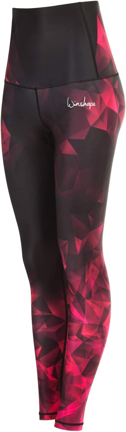 WINSHAPE Damen Functional Power Shape Tights Leggings HWL102-RUBIN-XL Rubin XL, HWL102-RUBIN-XL Rubi