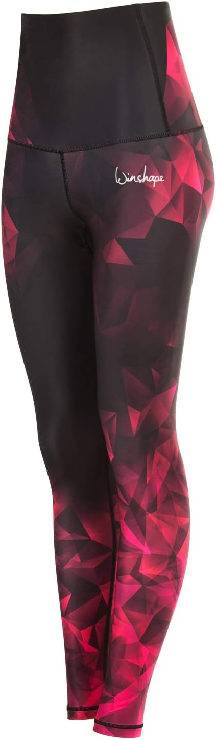 WINSHAPE Women's Damen Functional Power Shape Tights „high Waist“ Hwl102- Brilliant Leggings XS Rubi