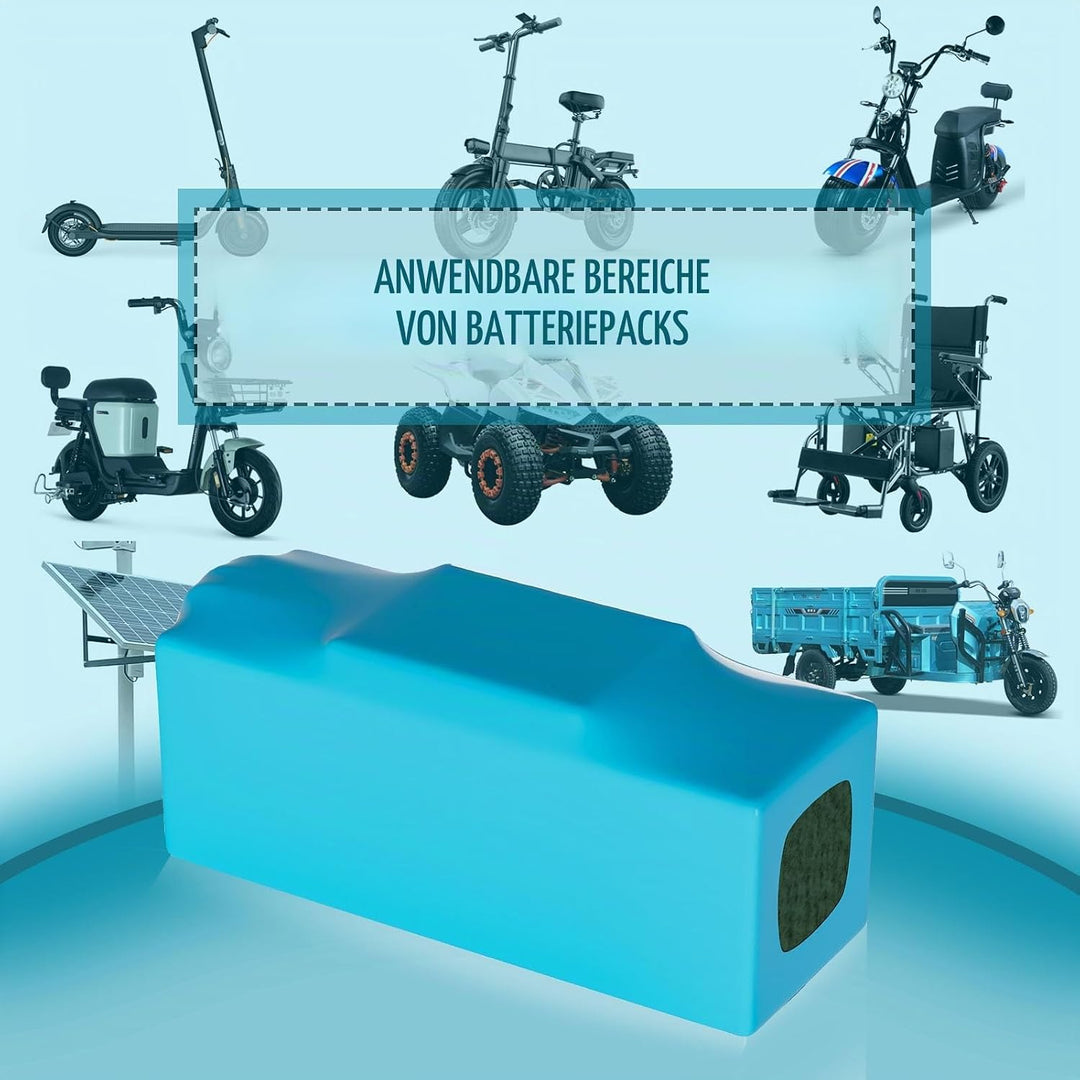 Seilylanka 48V 12Ah 13S4P Li-ion Akku E-Bike Ebike Elektrofahrrad 2508070mm Anpassung akzeptieren Mi