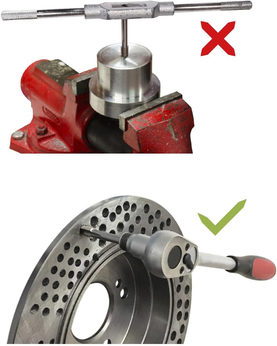 Uni Tapter® WH1000/8 Aufnahme-Satz für Gewindebohrer von M3 - M16 für Ratsche 8-tlg.