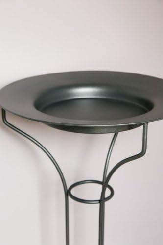 KUHEIGA Metallständer, Kranzhalter, Kranzständer, Mit Teller, Höhe: ca. 77,5 cm