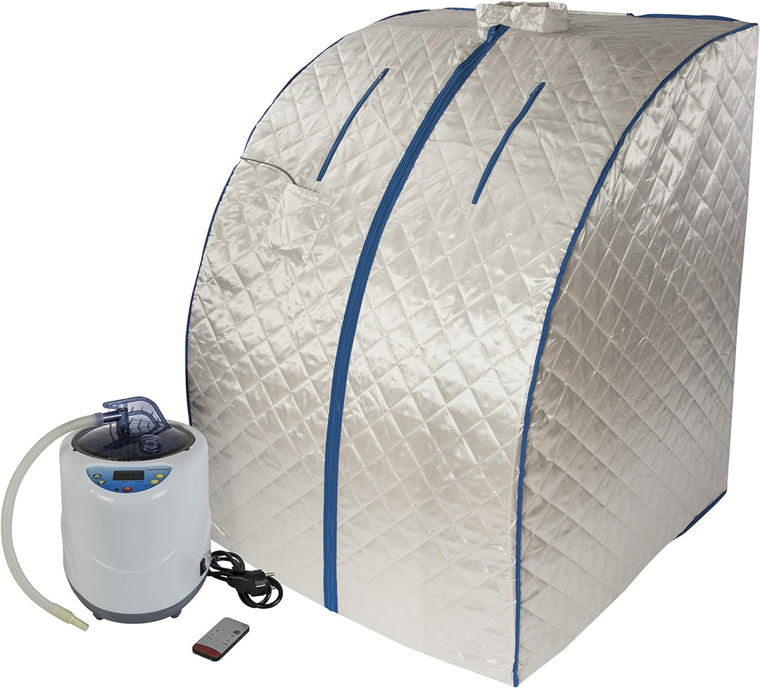 CHI-ENTERPISE - Dampfsauna Svedana | Stecksauna mit elektronischem Dampferzeuger, praktischer Fernbe