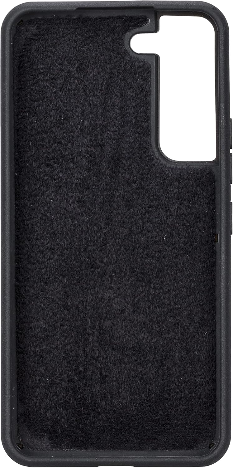 Solo Pelle Lederhülle für das Samsung Galaxy S22 Hülle aus echtem Leder, Model: Stanford (Matt Schwa