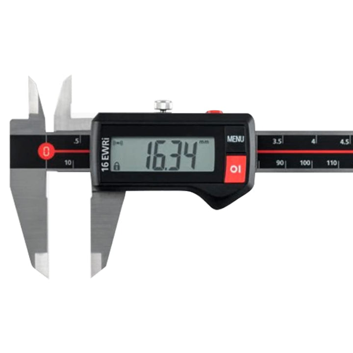 Mahr 4103403 MarCal 16 EWRi Digitaler Messschieber mit Reibrad, Reichweite 150 mm - 0 mm