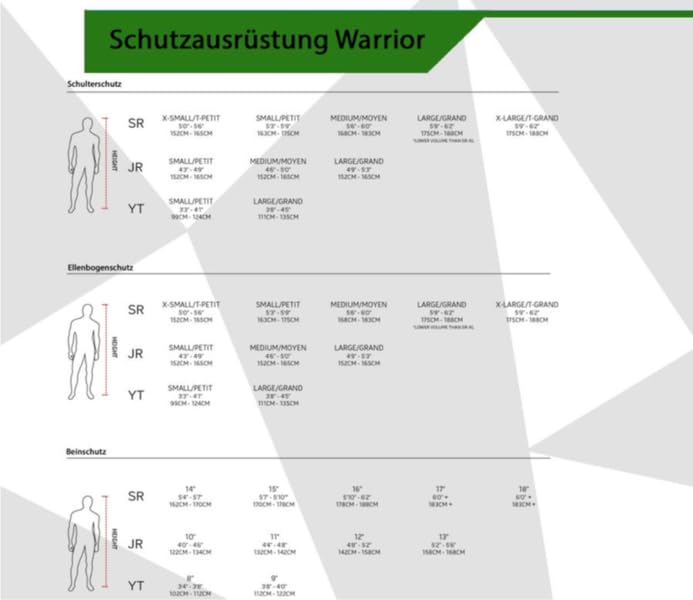 Warrior Alpha LX30 Ellenbogenschoner Junior, Grösse:M, M