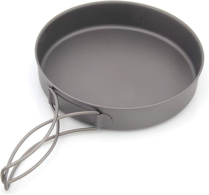 TOAKS Cookware Set Ultralight Titanium Pot Frying Pan Outdoor Camping Titanium Bowl Titanium Cup Pic