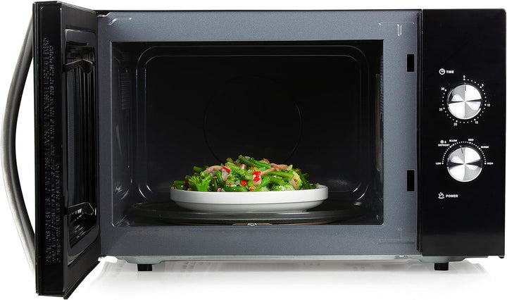 Domo DO2431 Mikrowelle mit Ofen schwarz-silber 30 l