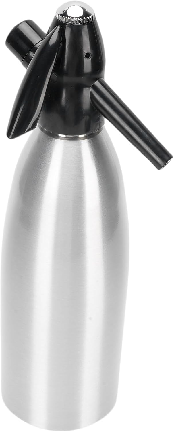 lyrlody Tragbarer Soda -Hersteller, 1L Funkelnde Wassermaschine Kohlensäure -Getränkehersteller für