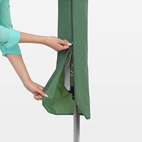Brabantia - Topspinner Wäschespinne - Regenschirm'-System - UV-beständige Wäscheleine, 50 m - Reibun