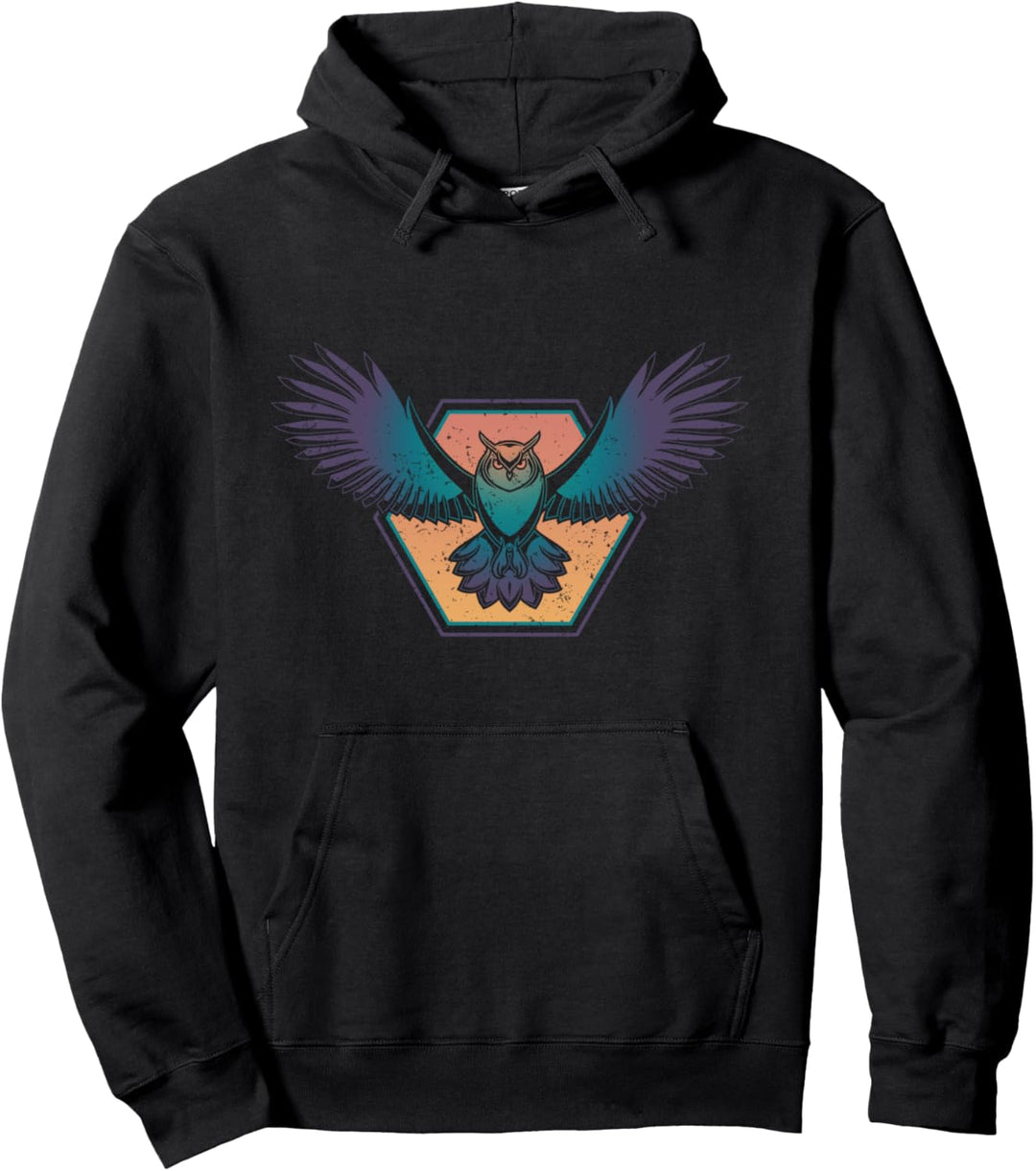 Ornithologe Raubtier Weiser Vogel Geschenk Tiermotiv Eule Pullover Hoodie