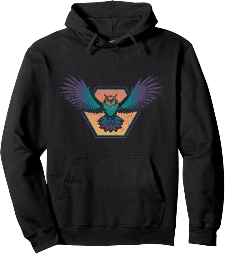 Ornithologe Raubtier Weiser Vogel Geschenk Tiermotiv Eule Pullover Hoodie