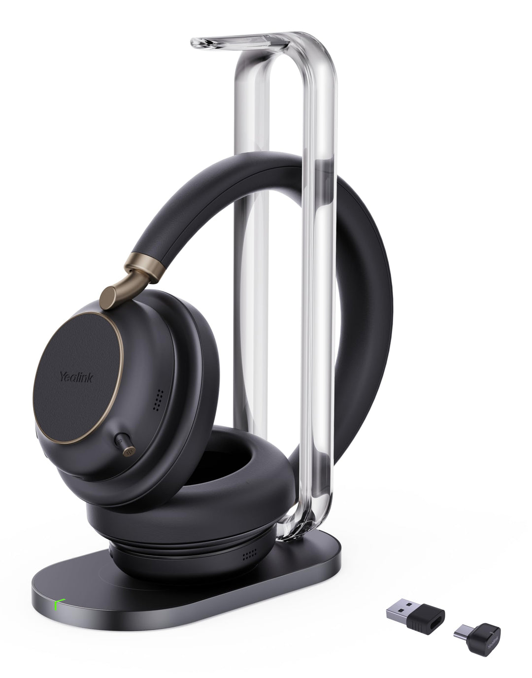 Yealink Headset BH 76 Plus inkl. Ladeständer UC Black USB-C/A