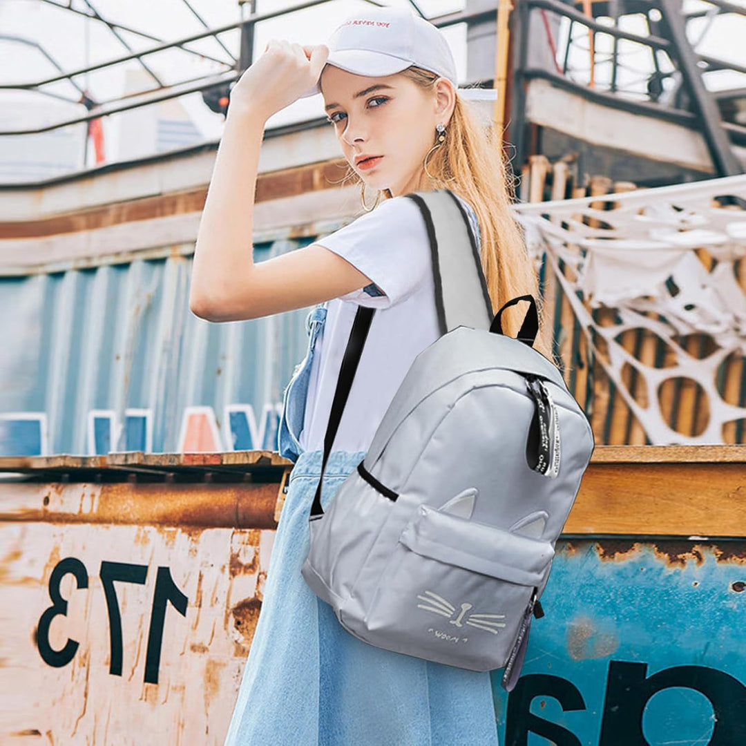 FANDARE Mädchen Schulrucksack Casual Daypack Teenager Schultasche Rucksäcke School Bag für Reise Ein