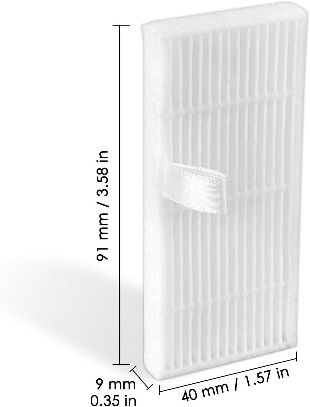 (10 Stück) C20 Omni Ersatz HEPA Filter Zubehör Set für Eufy C20 Omni Saugroboter, Ersatzfilter, Omni