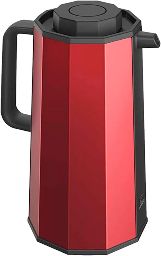 Zojirushi AH-EAE10RA Glas-Vakuumkaraffe, 1,0 Liter, rot 1.0 Liter Rot, 1.0 Liter Rot