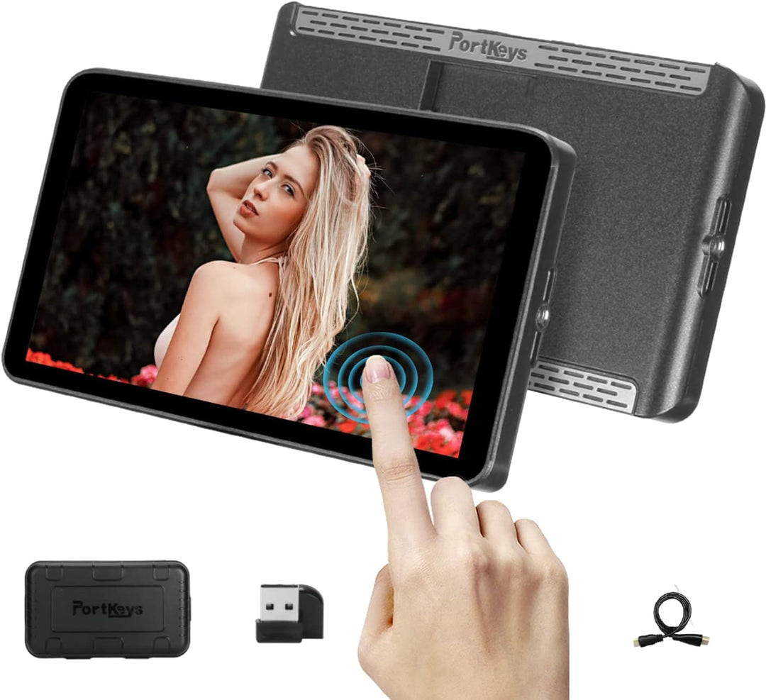 PortKeys LH7P Kameramonitor Wireless Control Kameramonitor 7" Hohe Helligkeit 4K 3D LUT Ausgang 1920
