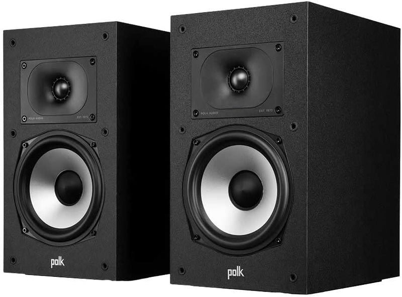 Polk Audio Monitor XT20 Regallautsprecher, Stereolautsprecher, Surround Lautsprecher, Hi-Res Zertifi