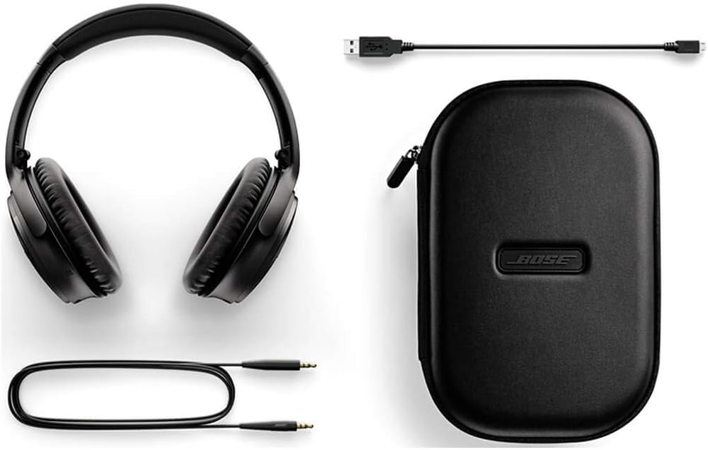 Bose QuietComfort 35 Wireless Headphones II – Kabellose Noise-Cancelling-Kopfhörer mit Bluetooth im