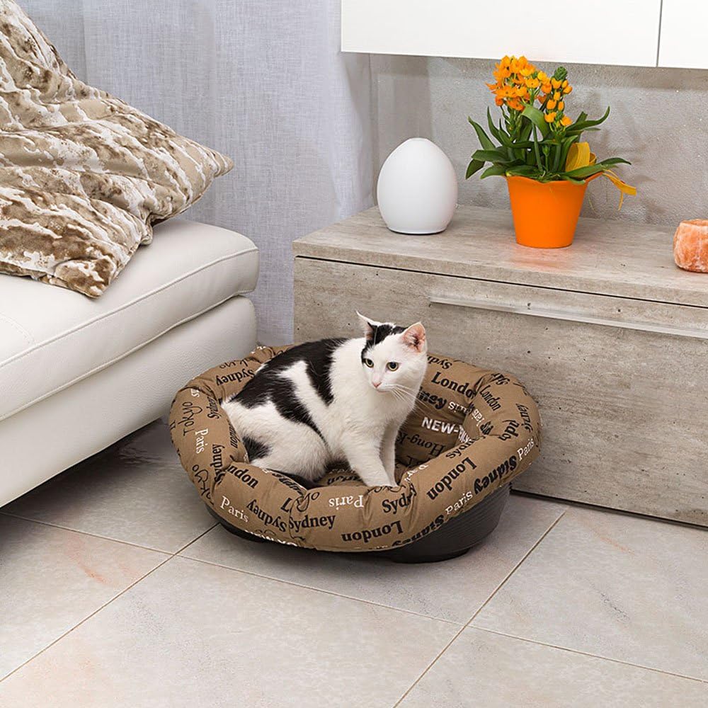 Ferplast Hundekissen, Hundebett und Katzenbett SOFA 'CUSHION 4 Kissen für Haustiere, gepolsterter Be