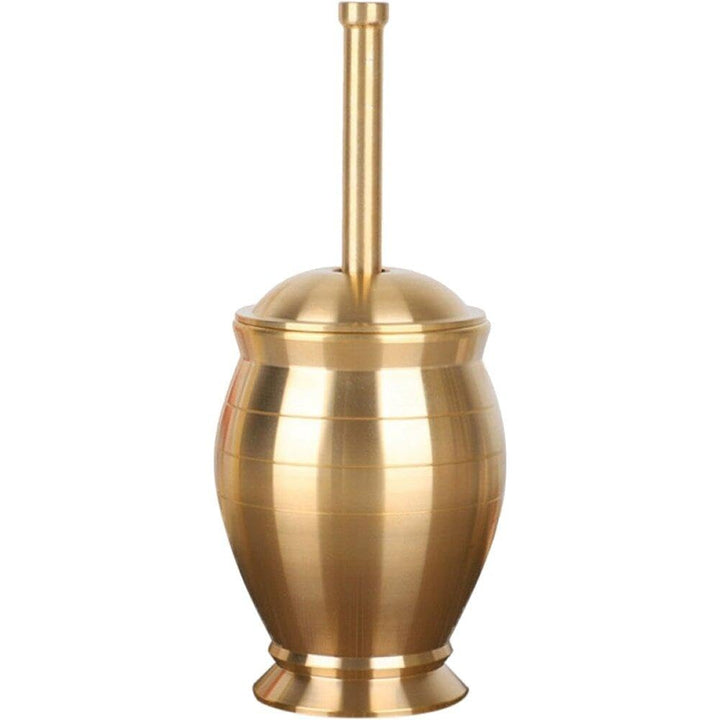 Mörser- und Stössel-Set aus Edelstahl Gewürzmühle mit Deckel multifunktionale Kräuterschale zum Zerk
