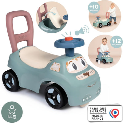 Little Smoby - Rutschauto - Staufach, Hupe, Kippschutz - ab 10 Monaten