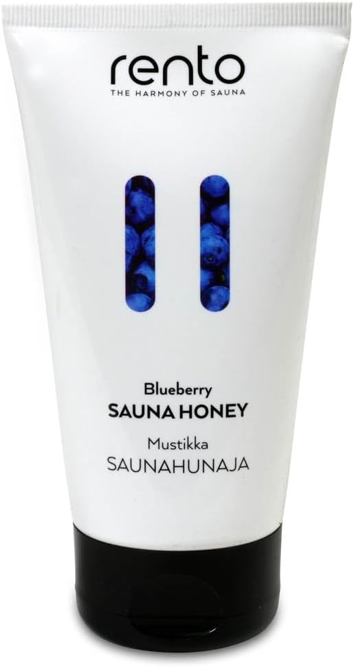 Rento Saunahonig-Creme 3er Set Blueberry Arctic Pine Birch - Feuchtigkeitsspendendes Exfoliant-Peeli