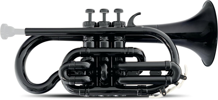 Classic Cantabile MardiBrass Kunststoff Cornet - Aluminium-Ventile - nur 520g leicht - inkl. Mundstü