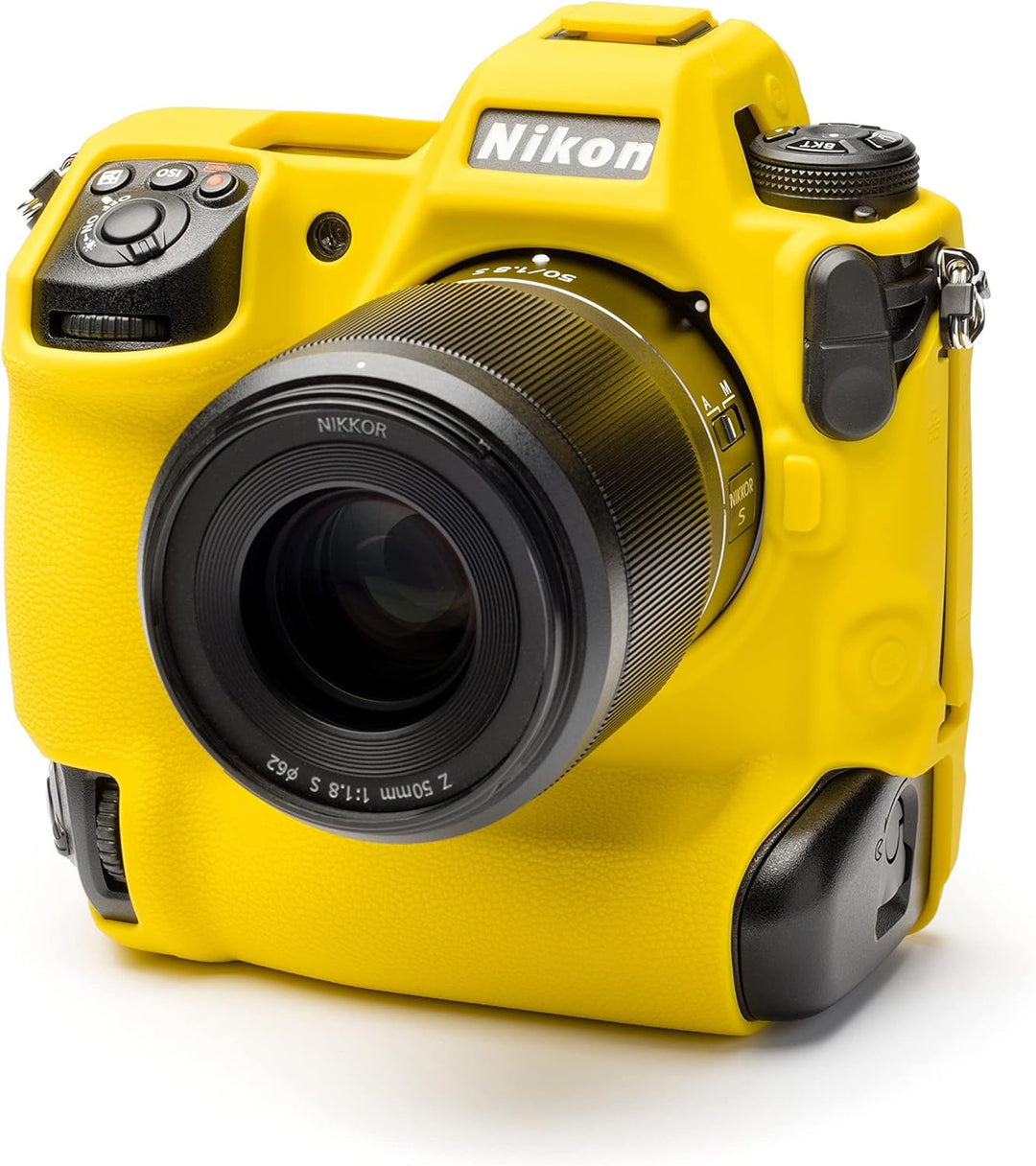 easyCover - Silikon Kameratasche - Schutz für Ihre Kamera - Nikon Z9 - Gelb