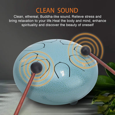 Tongue Drum, Ethereal Tongue Drum, mit Reisetasche für konfuzianische Riten Zen Tea Health