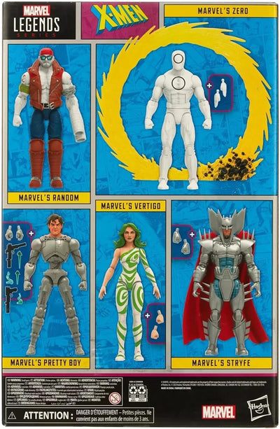 Hasbro Marvel Legends Serie: X-Men Villains, 60th Anniversary Marvel Actionfiguren-Set, 15,2 cm, meh