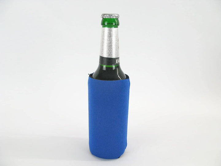 6X Bierkühler für 0,33L Flaschen in Blau. Getränkekühler- Flaschenkühler für alle genormten Bierflas