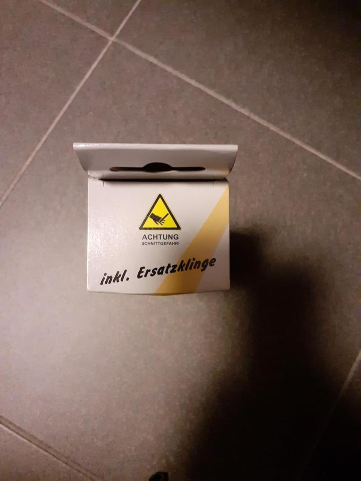 Reiss Rigips Kantenhobel, Fasenhobel, Gipskartonhobel und kleiner Handhobel inkl. 5 Ersatzklingen