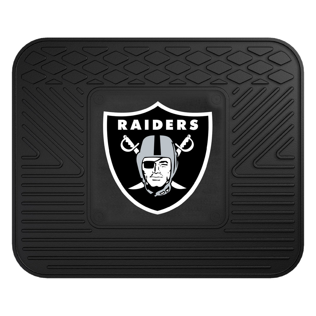 FANMATS 9985 Las Vegas Raiders Back Row Utility Automatte – 1 Stück – 35,6 cm. x 43,2 cm, Allwetters