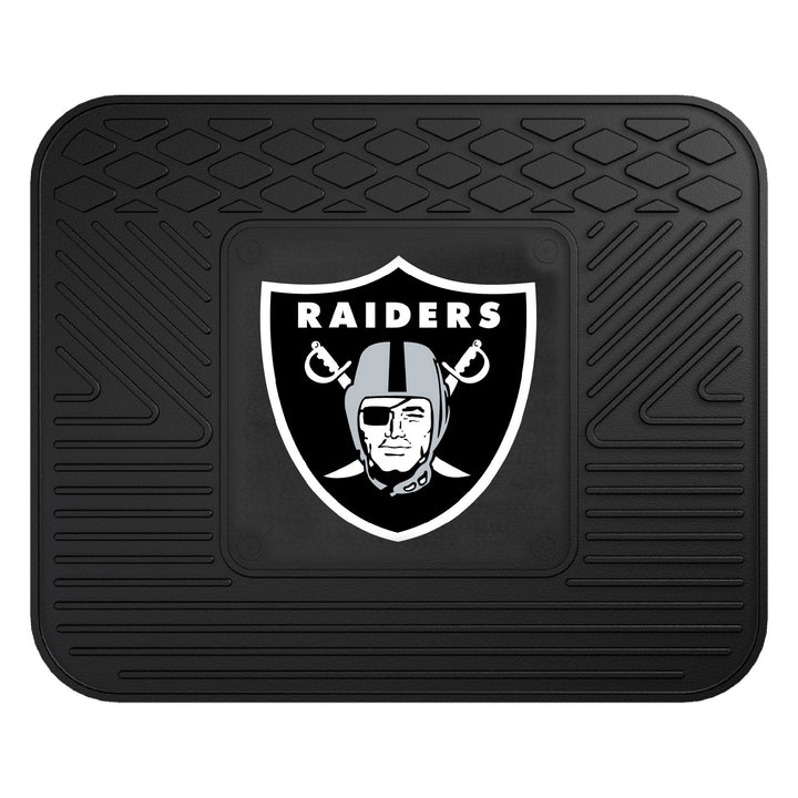 FANMATS 9985 Las Vegas Raiders Back Row Utility Automatte – 1 Stück – 35,6 cm. x 43,2 cm, Allwetters