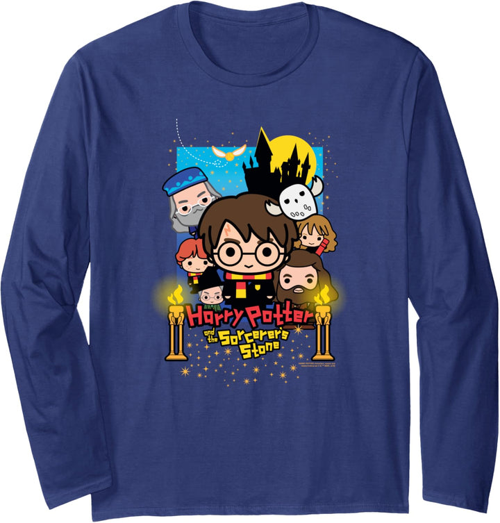 Harry Potter Chibi Harry Potter and the Sorcerer's Stone Langarmshirt