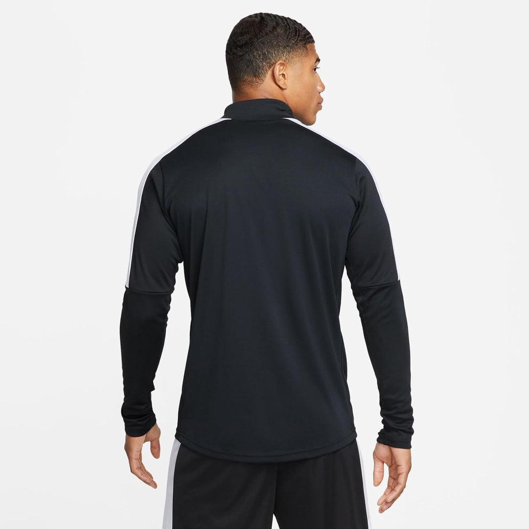 Nike Academy 25 Dri-FIT Strick-Fussball-Trainingsjacke für Herren, FZ9824 Black/White/Bright Crimson