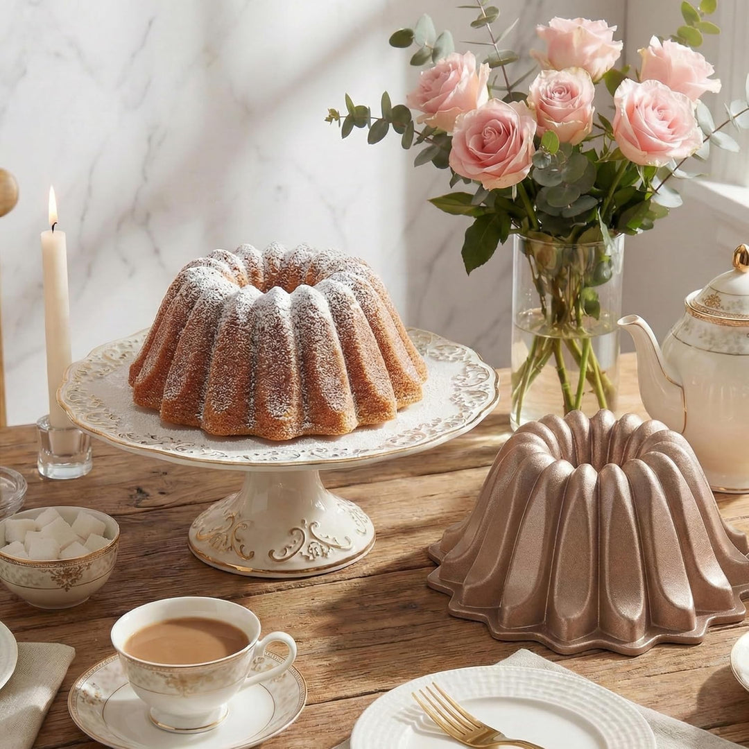 Erreke Gugelhupfform, Professionelle Qualität Kuchenform, Gugelhupf Backform, Sehr Widerstandsfähig,